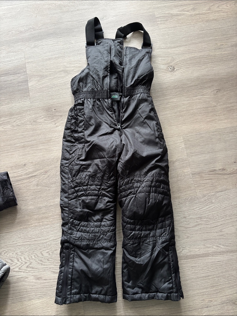 Sequoia Black Kids Ski Snow Pants Bib